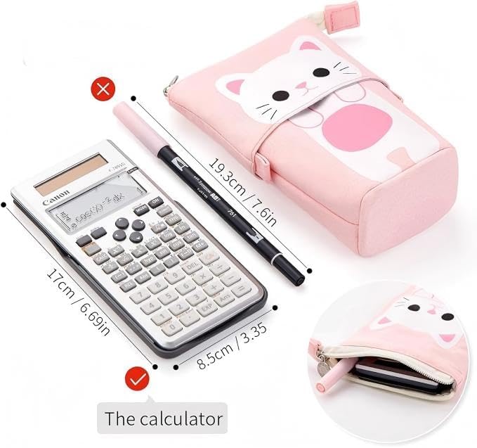 EASTHILL Big Capacity Pencil Pen Case Pouch Box Organizer Large Storage for Bullet Journal