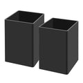 NIUBEE Acrylic Pen Holder for Desk, Clear Pencil Cup Organizer 4 Packs