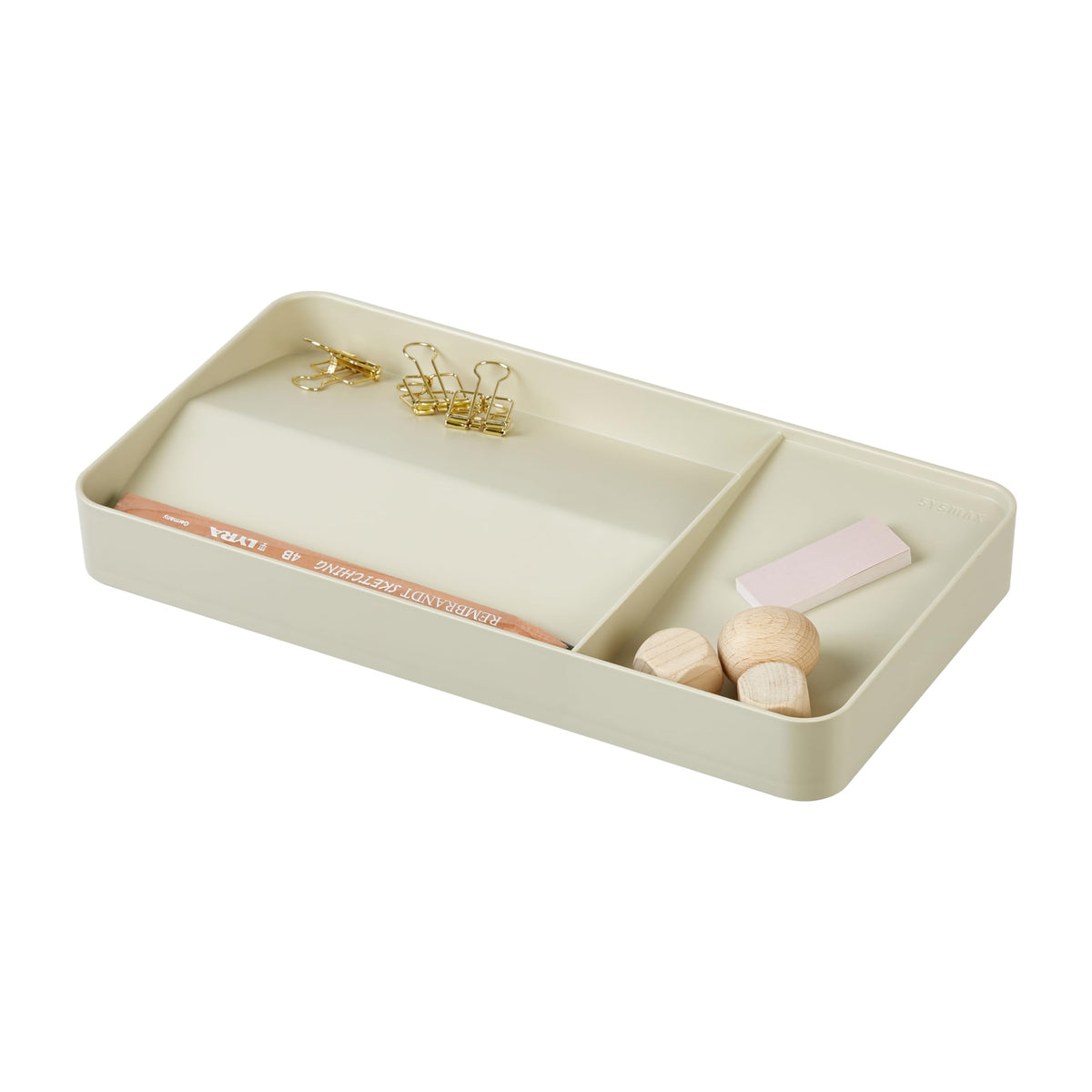 BLUE GINKGO Desk Organizer, Office Supplies, White, Made in Korea