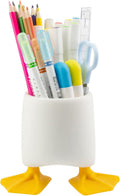 Creative Fun Duck Pen Pencil Holder, Multifunctional Stationery Pen Holder