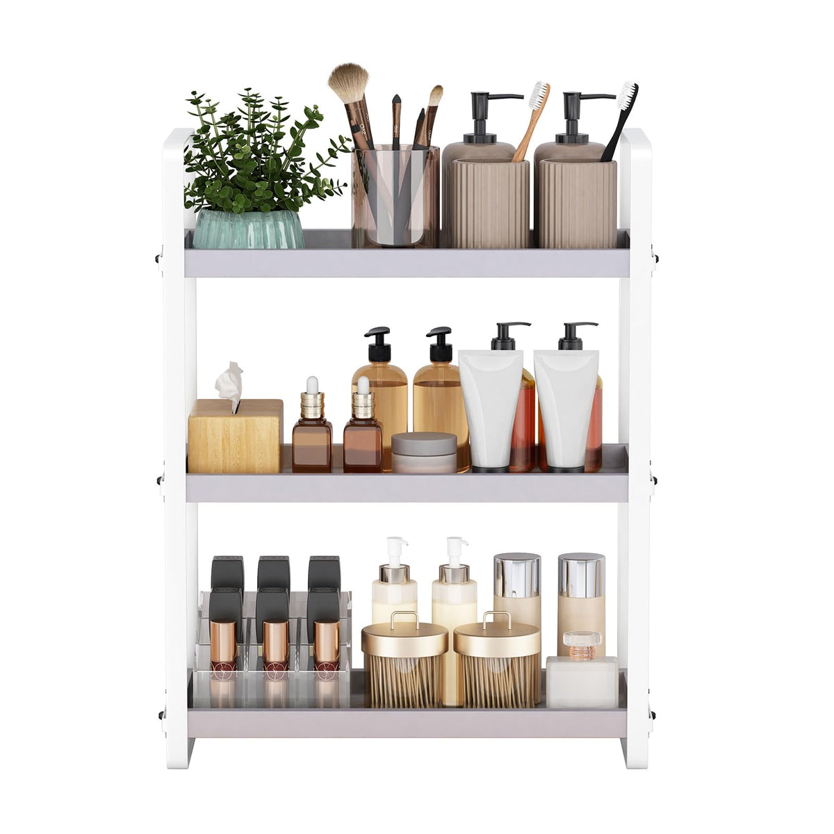 HNRLOY Bathroom Counter Organizer, Bathroom Counter Shelf, Makeup Organizer