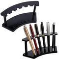 Tinlade 2 Pieces Plastic Pen Holder Stand Pen Display Stand, Clear