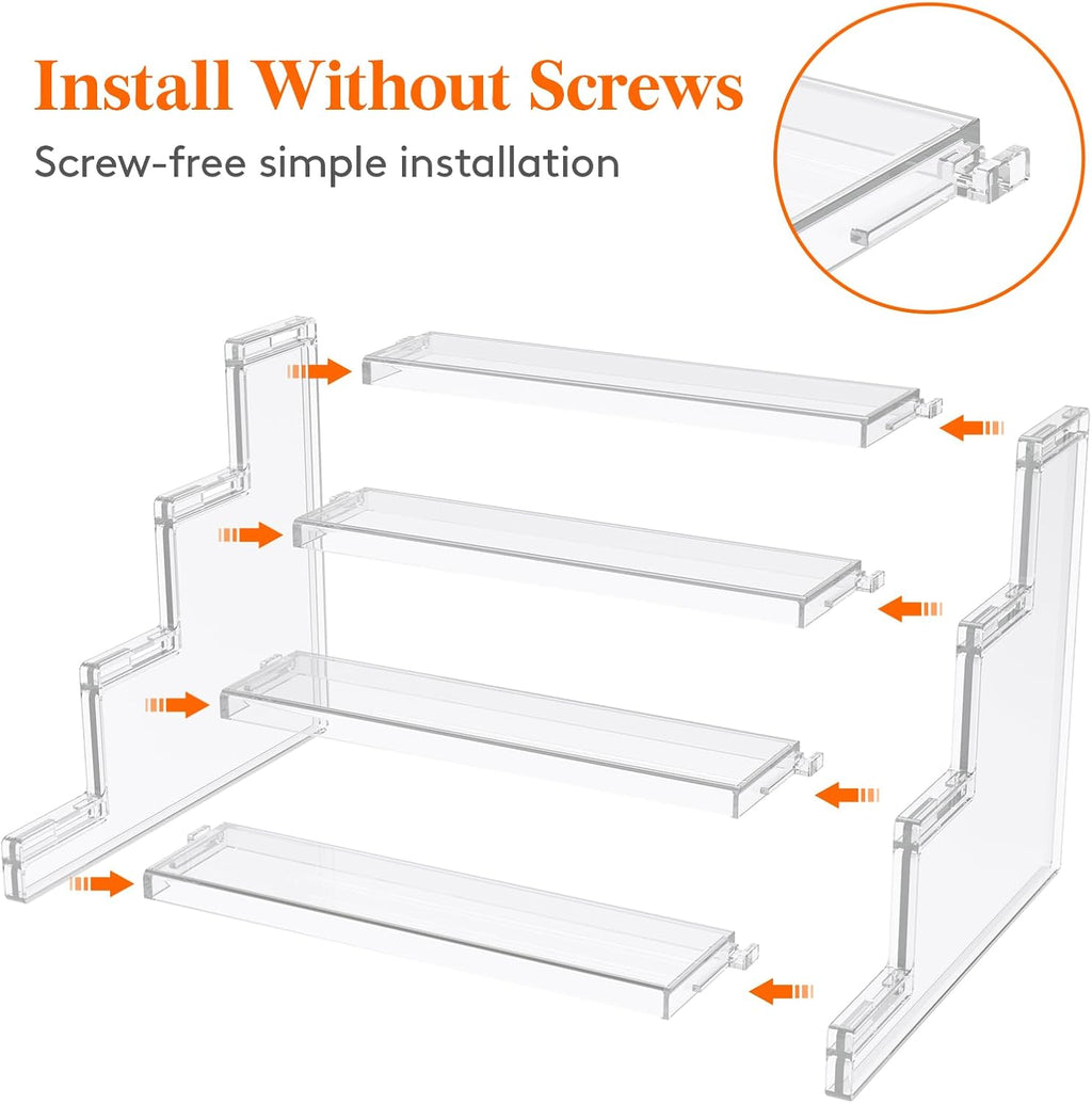 Lifewit Perfume Organizer, Cologne Stand Tool-Free Assembly, 9", 1 Pcs