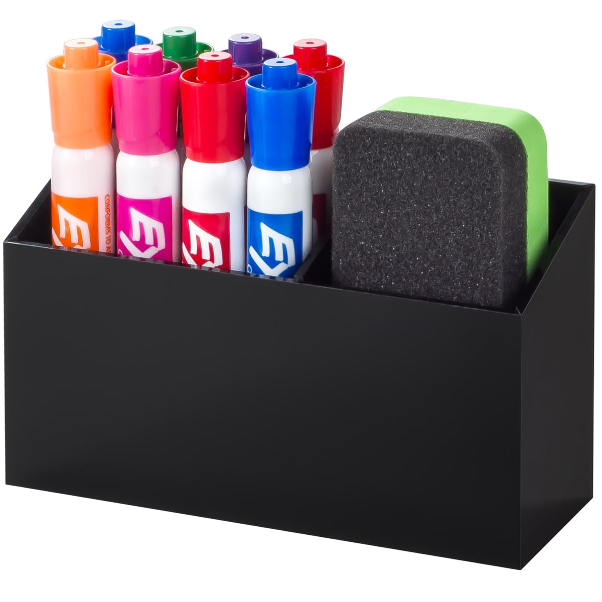 BEYGORM Magnetic Dry Erase Marker Holder for Whiteboard & Refrigerator