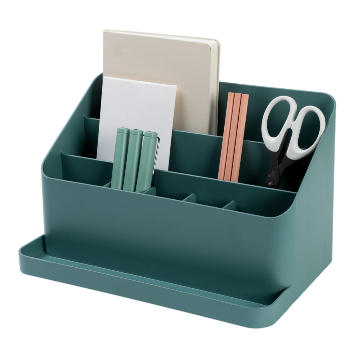BLUE GINKGO Desk Organizer, Office Supplies, White, Made in Korea