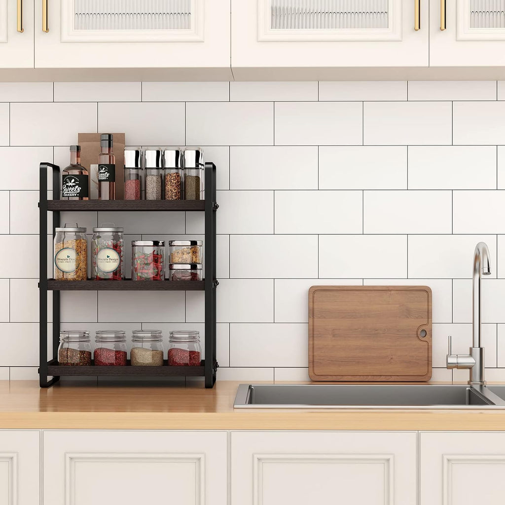 HNRLOY Bathroom Counter Organizer, Bathroom Counter Shelf, Makeup Organizer