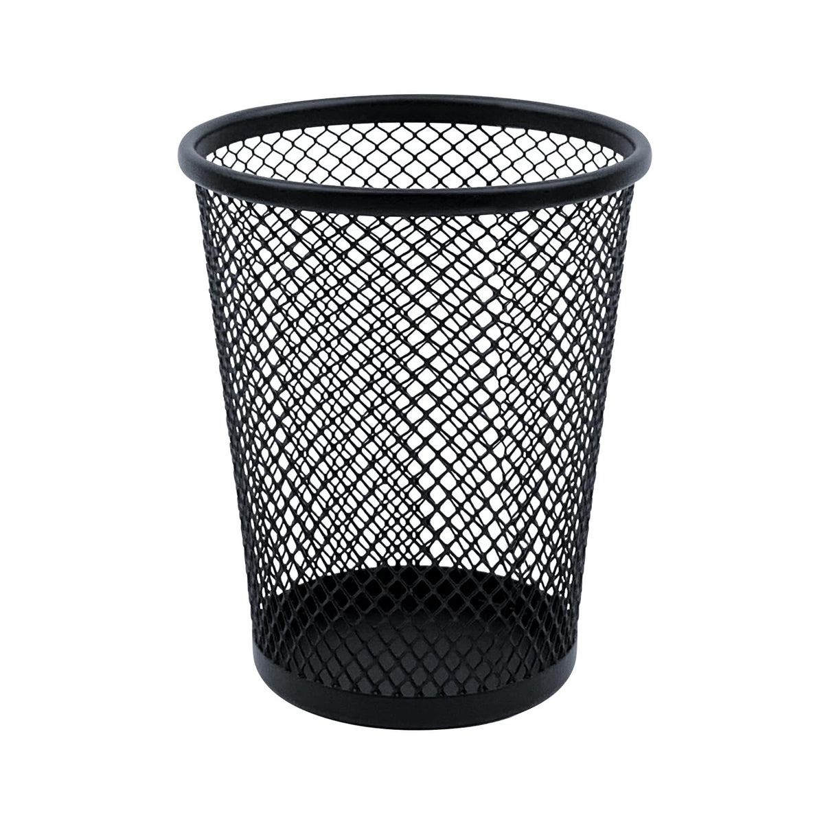 HSYMQ Desk Pencil Pen Holder, Wire Mesh Pen Cup Holder for Desk Organizer and Office Desk Accessories (3 Pack)