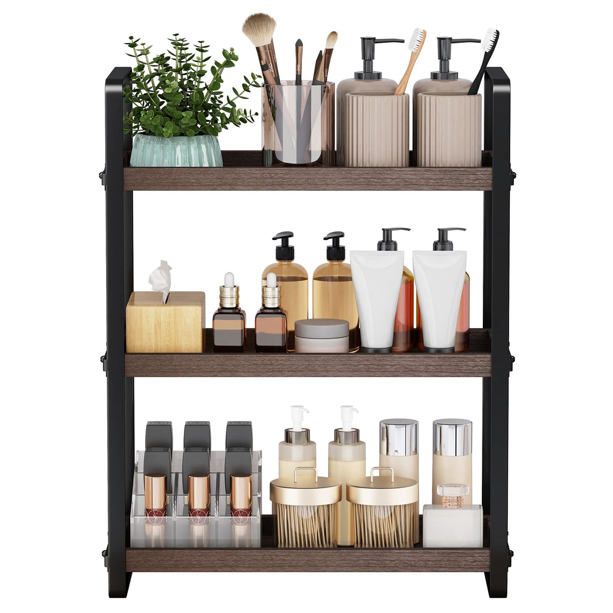 HNRLOY Bathroom Counter Organizer, Bathroom Counter Shelf, Makeup Organizer