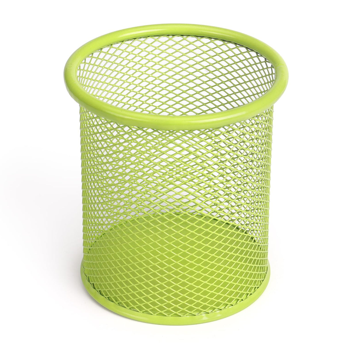 Tamaki Pen Holder Cup for Desk, Wire Mesh Pencil Cup Holder, Pink