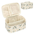 OCHEAL Makeup Bag, Portable Cosmetic Bag Black Make up Case Toiletry Bag