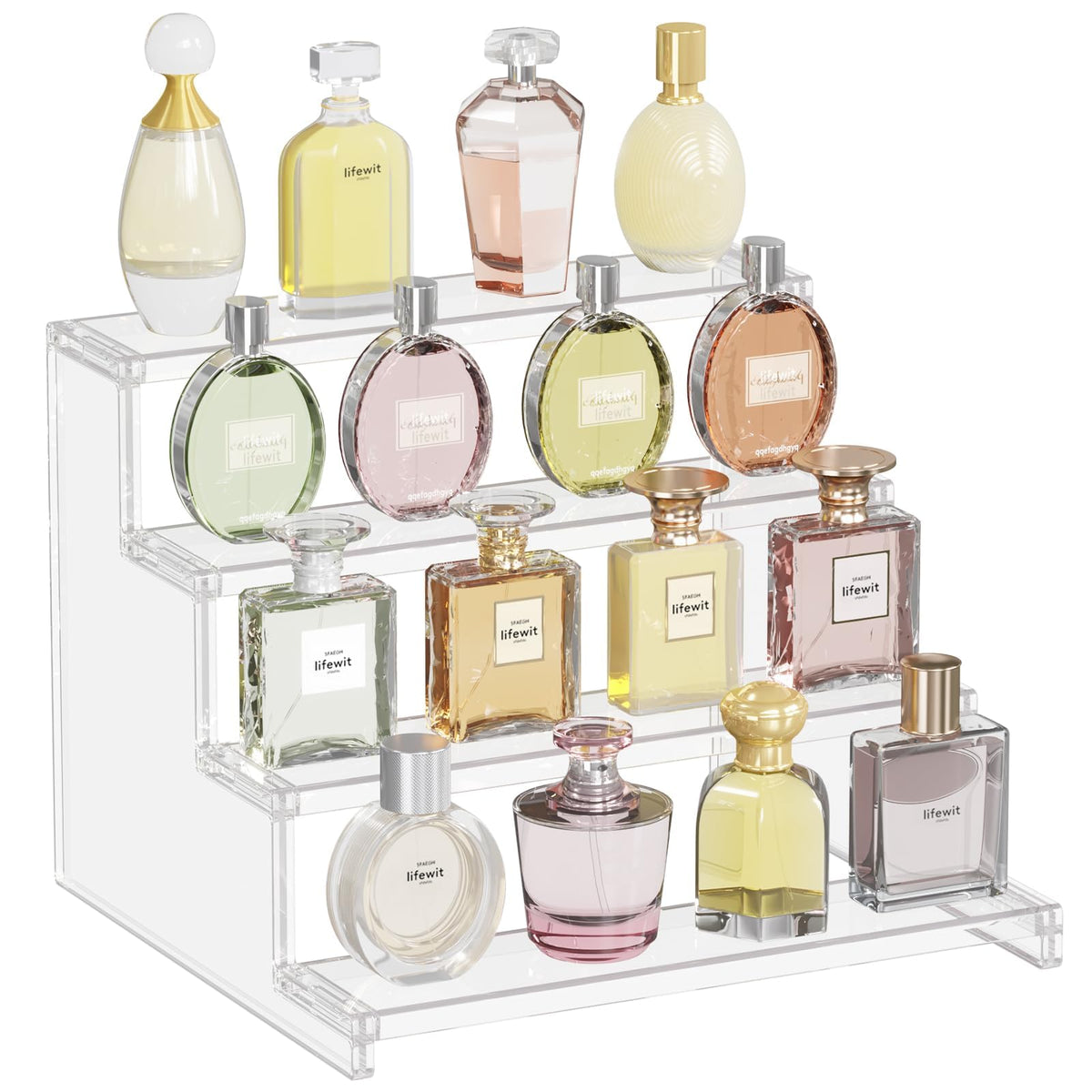 Lifewit Perfume Organizer, Cologne Stand Tool-Free Assembly, 9", 1 Pcs