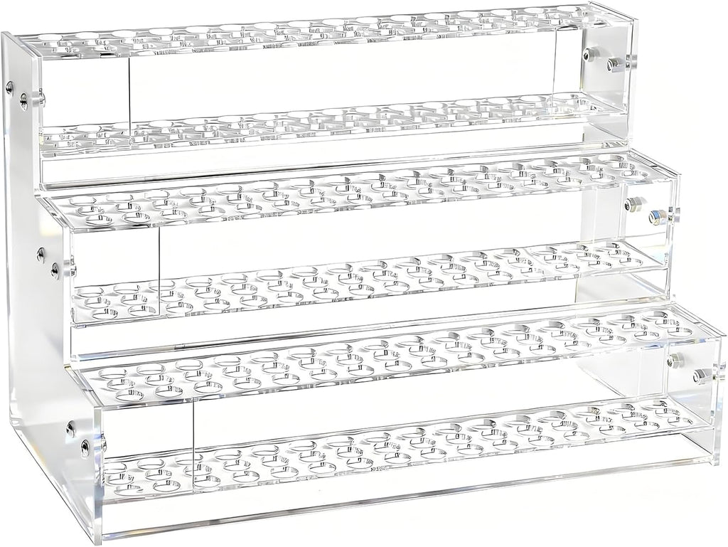 144-Slots Pen Holder for Craft Shows,Acrylic Pen Display Stand Holders