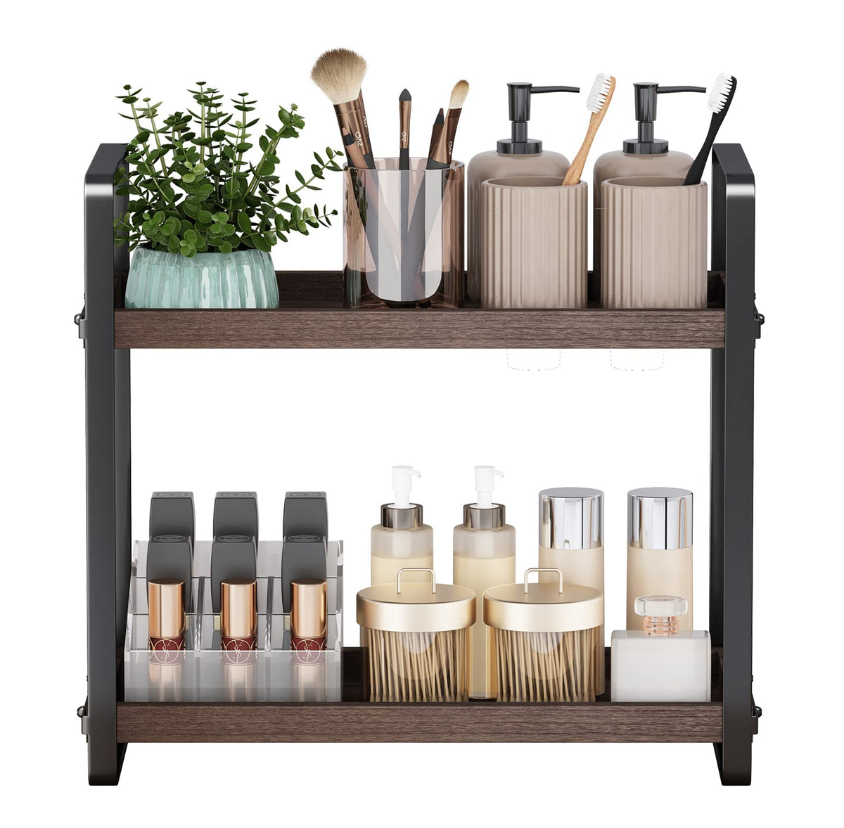 HNRLOY Bathroom Counter Organizer, Bathroom Counter Shelf, Makeup Organizer
