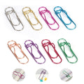 Paper Clip Pen Holder for Notebook, 8pcs Metal Pen Clip for Journal