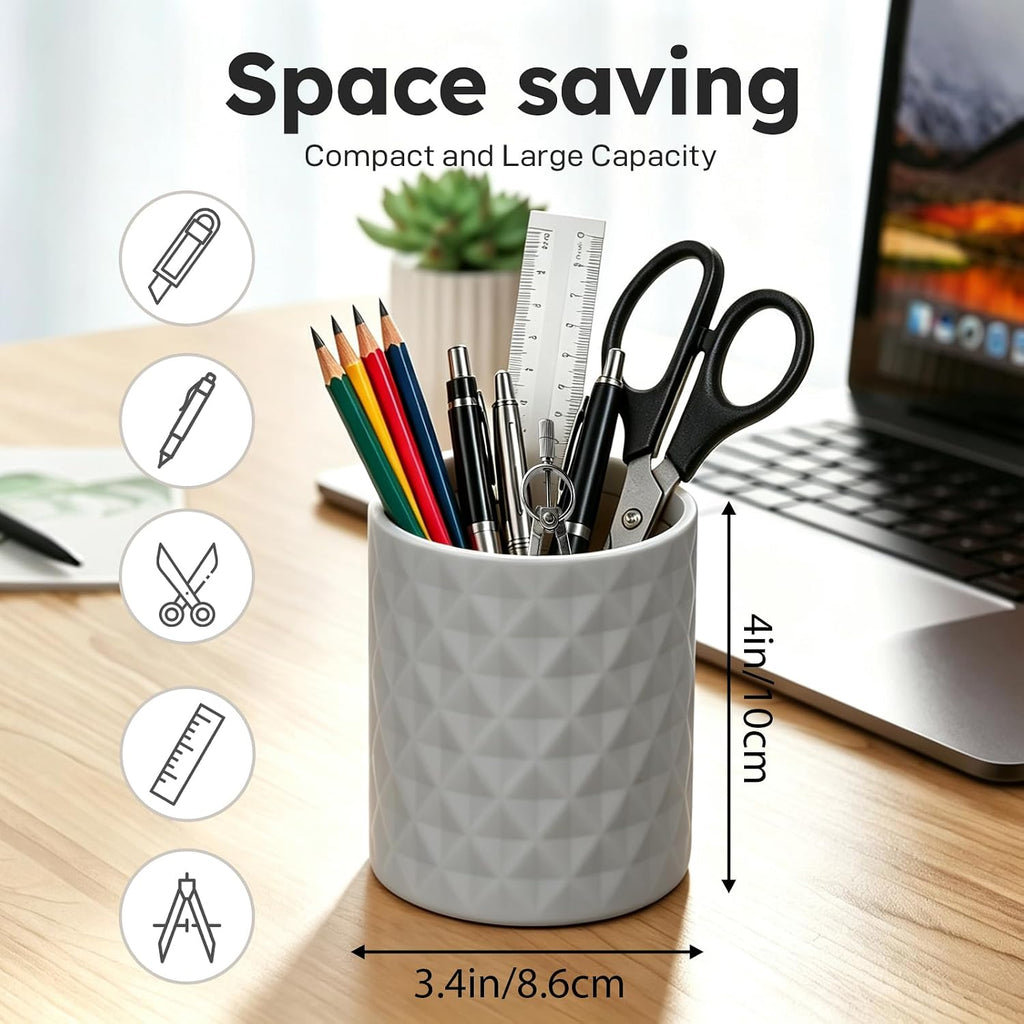 Pen Holder, Silicone Pencil Holder for Desk Organizer & Accessories
