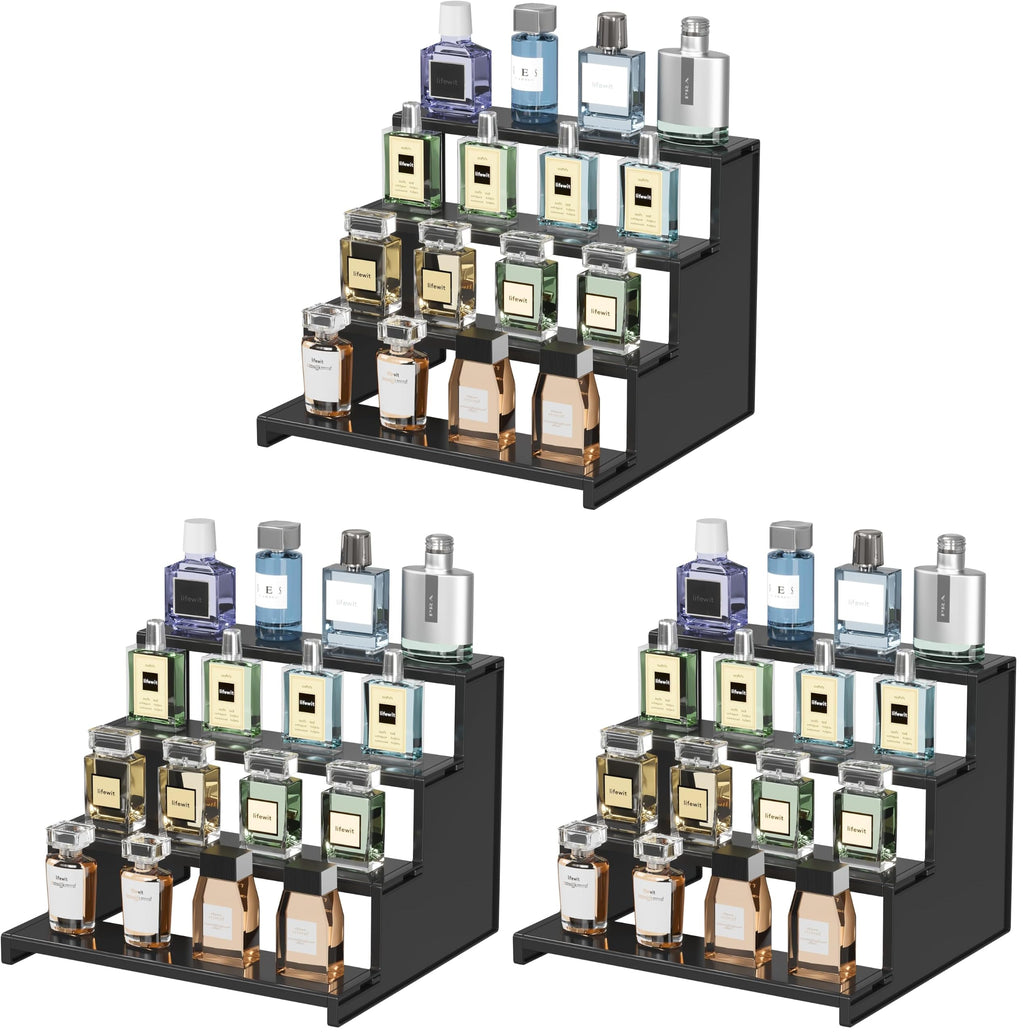 Lifewit Perfume Organizer, Cologne Stand Tool-Free Assembly, 9", 1 Pcs