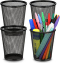 Pen Holder for Desk, Pencil Holder for Desk, 4 Pack Pencil Cup for Pen